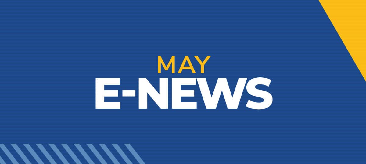 May e-newsletter feature