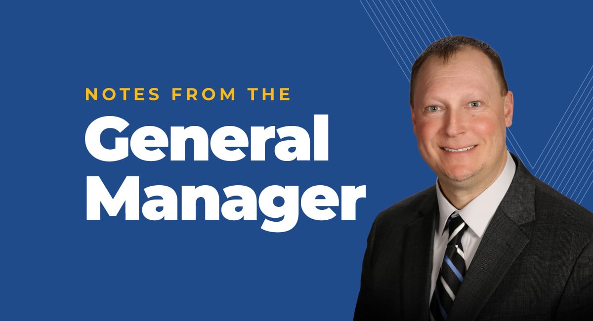 notes from the general manager